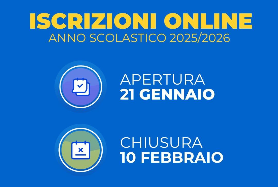 Banner iscrizioni online